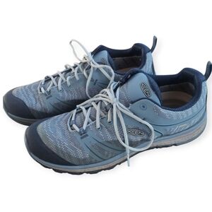 KEEN lightweight blue Terradora waterproof Women's low hiking shoes size 9.5